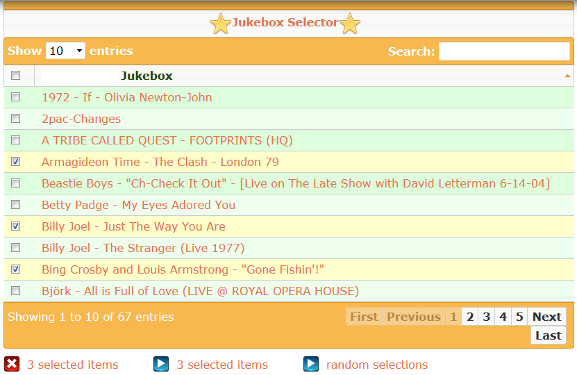 Personal BUDDYM Jukebox